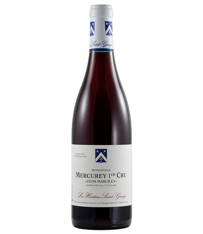 LES HÉRITIERS SAINT GENYS MERCUREY 1ER CRU CLOS MARCILLY ROUGE