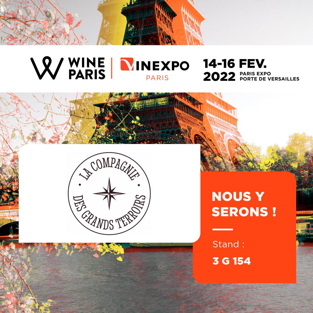 Retrouvez nous à Wine Paris